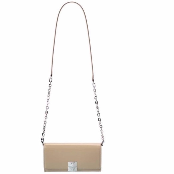 Givenchy 4G Leather Wallet On Chain Dune $990 - Picture 8 of 16